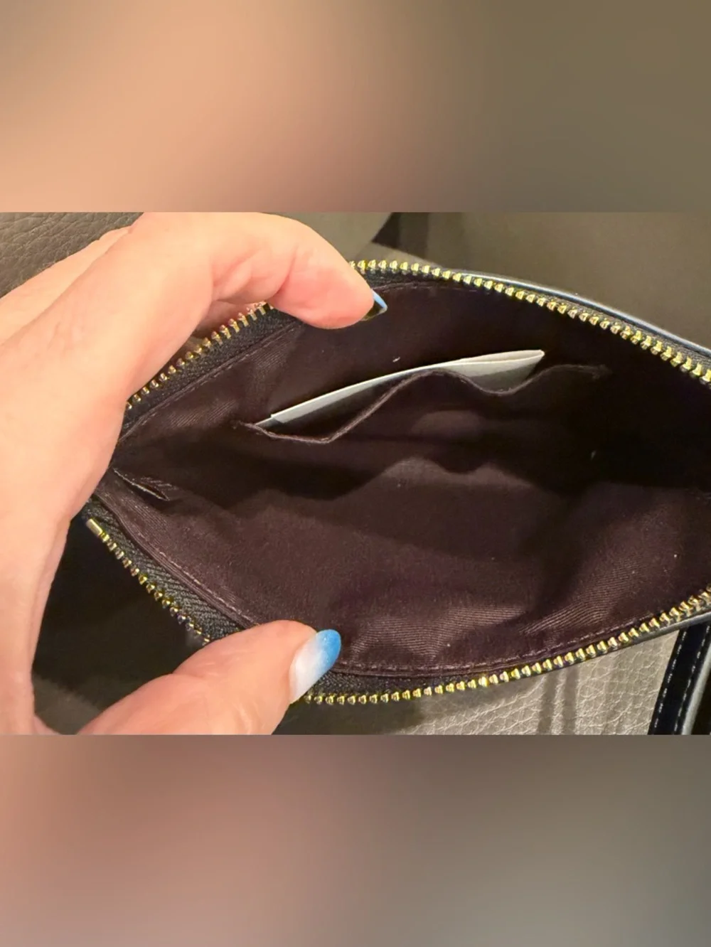 COACH Cherry Sequin Wristlet - Picture 5 of 7